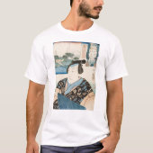 浮世絵 (ukiyo-e) tシャツ (正面)