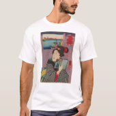 浮世絵 (ukiyo-e) tシャツ (正面)