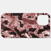 浮動する銅製のブレードまたは暗い背景の岩 Case-Mate iPhoneケース (裏面 (横))