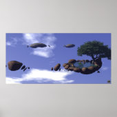 浮動オアシス ポスター (正面)