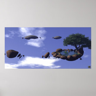 浮動オアシス ポスター