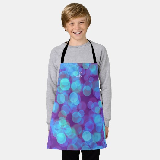 浮動カラー エプロン (着用した状態)