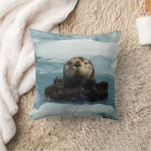 浮動カワウソ クッション (ブランケット)