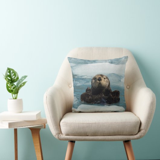 浮動カワウソ クッション (椅子)