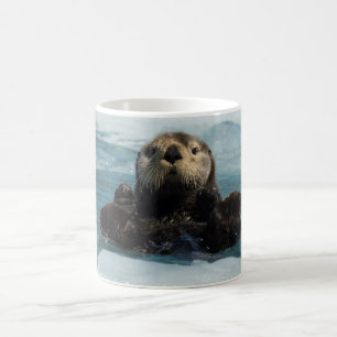 浮動カワウソ コーヒーマグカップ