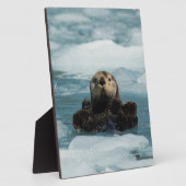 浮動カワウソ フォトプラーク (側面)