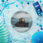 浮動カワウソ ペーパープレート (パーティー)