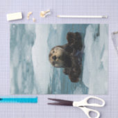 浮動カワウソ 薄葉紙 (クラフト)