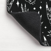 浮動ゴシック体のウィッチハンド マウスパッド (コーナー)