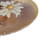 浮動デイジー水彩 カッティングボード (角)