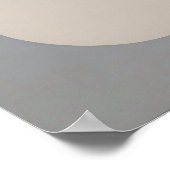 浮動ドット – ミニマル抽象芸術アートプリント ポスター (角)