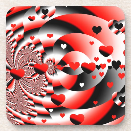 浮動ハート コースター (正面)