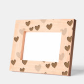 浮動ハート レーザー彫刻フレーム (左)