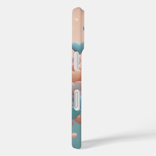 浮動ハート Case-Mate iPhoneケース (裏面 / 右)