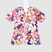 浮動プルメリア オーナメント (裏面)