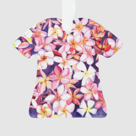 浮動プルメリア オーナメント