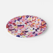 浮動プルメリア ペーパープレート (アングル)