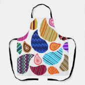 浮動ペイズリー エプロン (正面)