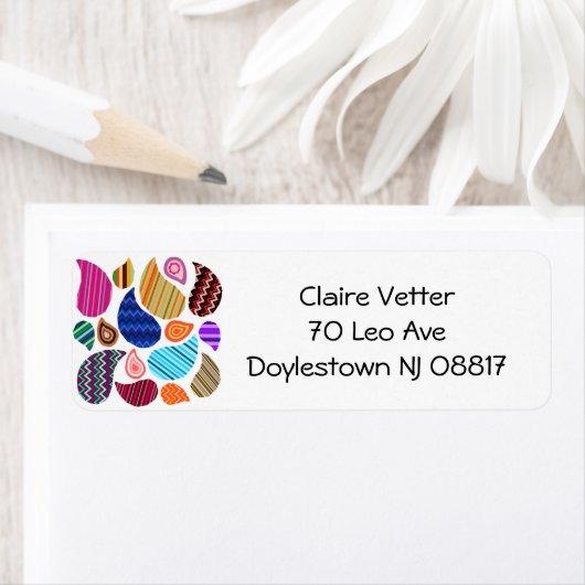 浮動ペイズリー ラベル (インサイチュ)