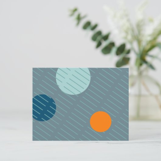 浮動円1 ポストカード (スタンド正面)