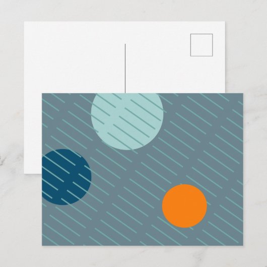 浮動円1 ポストカード (正面/裏面)