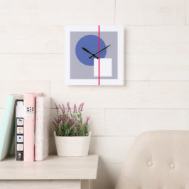 浮動円4 スクエア壁時計