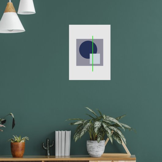 浮動円4 ポスター (リビング1)