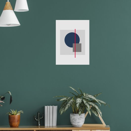 浮動円4 ポスター (リビング1)