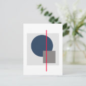 浮動円4 ポストカード (スタンド正面)