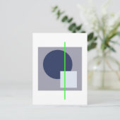 浮動円4 ポストカード (スタンド正面)