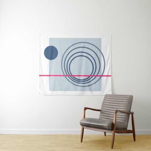 浮動円5 タペストリー (インサイチュ(横))