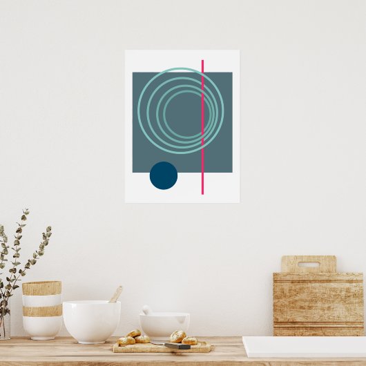 浮動円5 ポスター (キッチン)