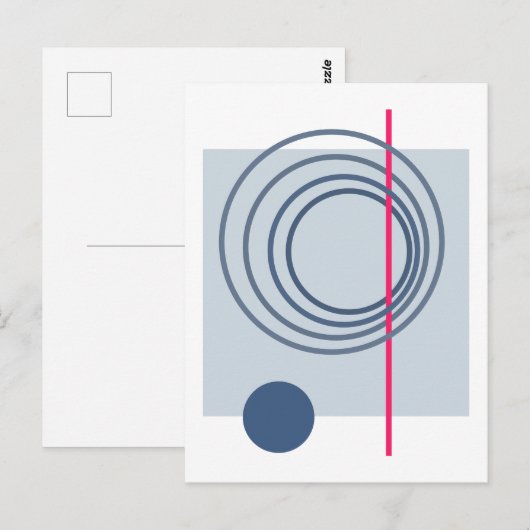 浮動円5 ポストカード (正面/裏面)