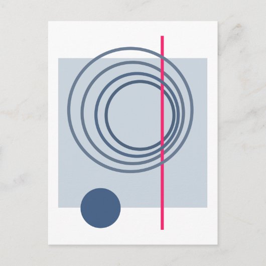 浮動円5 ポストカード (正面)