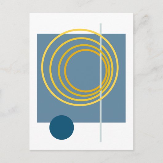 浮動円5 ポストカード (正面)