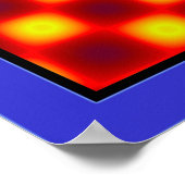 浮動写真光学錯覚 ポスター (角)