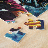 浮動宇宙カデット ジグソーパズル (側面)