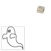 浮動幽霊イラストレーションスタンプ ラバースタンプ (押印)