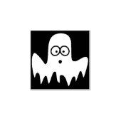浮動幽霊シルエットアートスタンプ ラバースタンプ (インプリント)