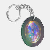 浮動気泡反射 キーホルダー (正面左)