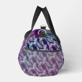 浮動白い羽パーソナライズされた ダッフルバッグ (右)