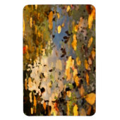 浮動紅葉抽象芸術 マグネット (縦)