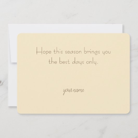 浮動紅葉 カード (裏面)