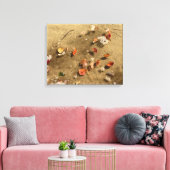 浮動紅葉 キャンバスプリント (インサイチュ (リビング))