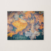 浮動紅葉 ジグソーパズル (横)