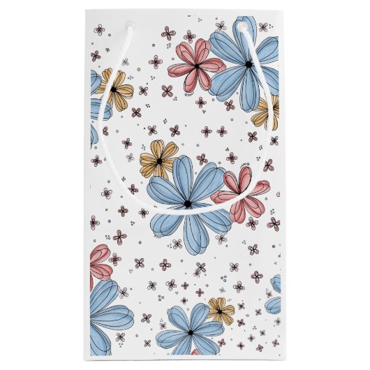 浮動花びら抱き枕 スモールペーパーバッグ (裏面)