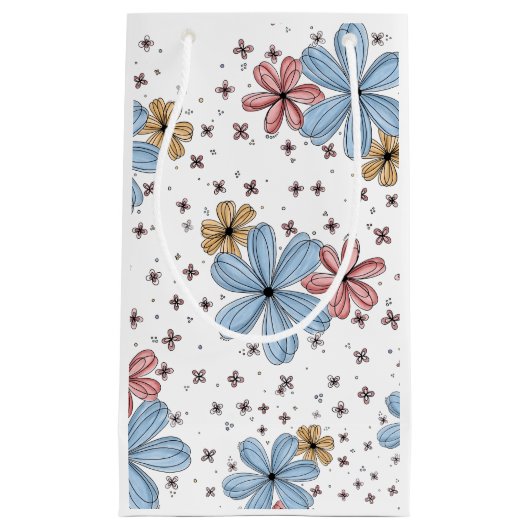 浮動花びら抱き枕 スモールペーパーバッグ (正面)