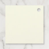 浮動風船の冒険サンキューイエロー フェイバータグ (裏面)