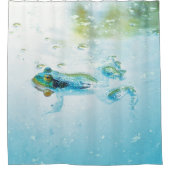 浮動 シャワーカーテン (正面)