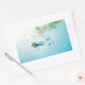 浮動 長方形シール (封筒)